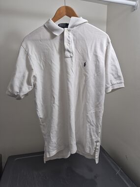 Polo Short Sleeve Cotton Polo Shirt - White Made In Canada